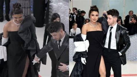 Priyanka Chopra Stuns In Black And White Valentino Gown At Met Gala