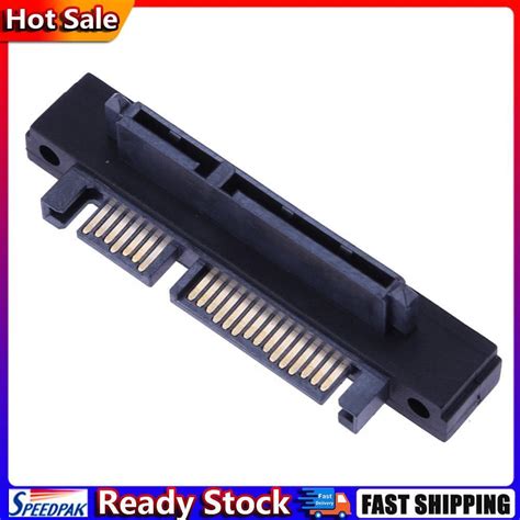 Angle Sata Pin Male To Pin Female Extender Adapter