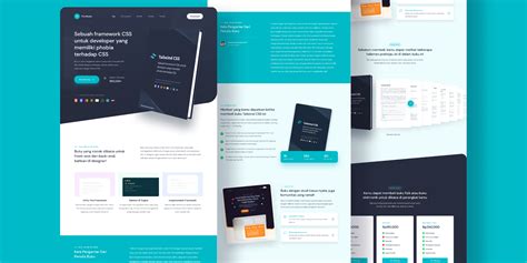 The Malaka Ebook Landing Page UI Design Figma Community