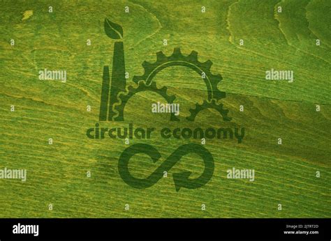 Circular Economy Icons Stock Photo Alamy