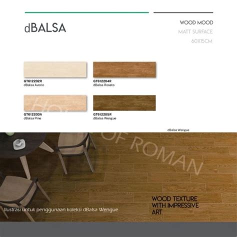 Jual Granit Roman X Wood Mood Dbalsa Series Granit Lantai