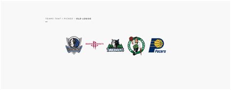 NBA Logos | Redesign Concept | Domestika