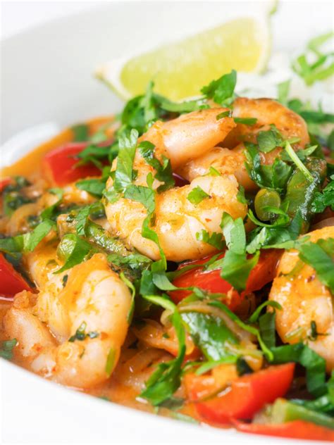 Easy Thai Prawn Panang Curry Krumpli