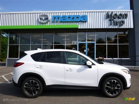 2016 Crystal White Pearl Mica Mazda Cx 5 Grand Touring Awd 105151415