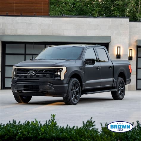 The All-New Ford F-150 Lightning Platinum Black Edition | Bill Brown Ford