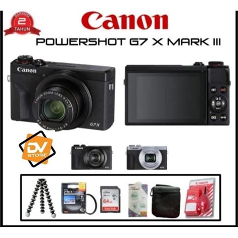 Jual Canon Powershot G7x Mark Iii G7x Mark 3 Powershot Terbaru Free Memori 128gb Warna