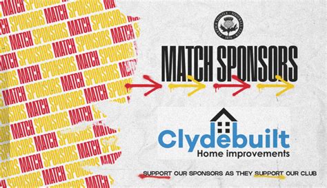 Ayr United Matchday Sponsors Partick Thistle FC