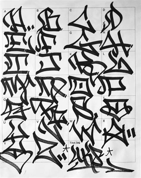 Graffiti Letters: 61 graffiti artists share their styles | Bombing ...