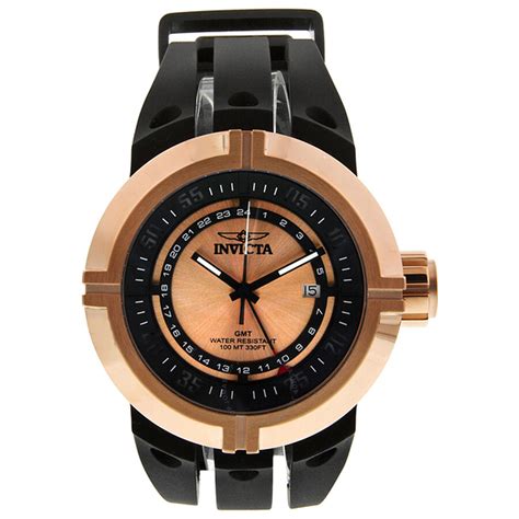 Invicta Force Rose Gold Tone Stainless Steel Mens Watch 0838