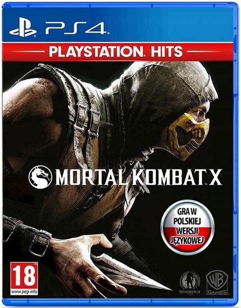 MORTAL KOMBAT X PO POLSKU PS4 NOWA Stan nowy 54 90 zł Sklepy