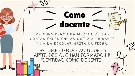 La Identidad Personal En La Funcion Docente YouTube