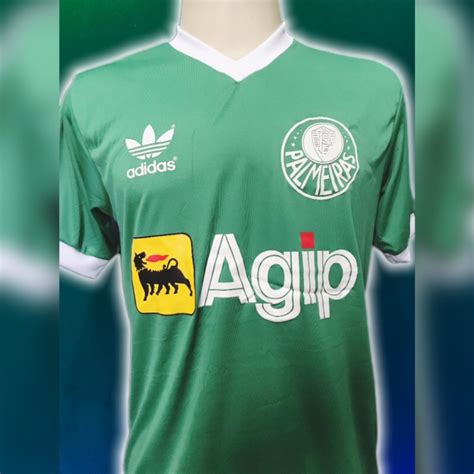 Camisa Palmeiras Retr Antiga Anos Escorrega O Pre O