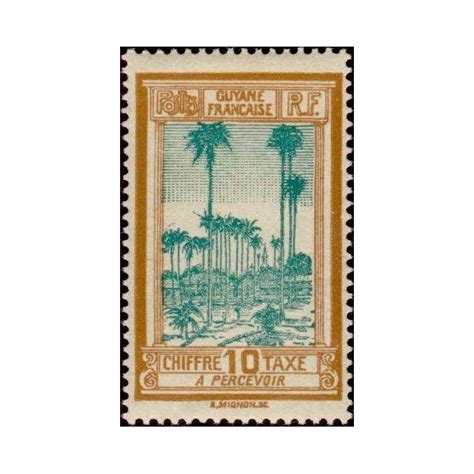 Timbres De Guyane Timbre Du Guyane Pour La Philat Lie