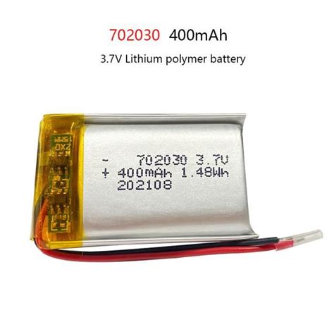 Pi Ces Batterie Rechargeable Au Lithium Polym Re V Mah