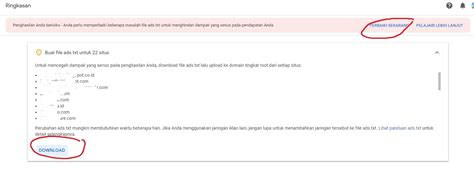 3 Langkah Memperbaiki Masalah File Ads Txt Untuk Publisher Adsense Di