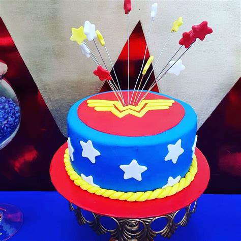 Wonder Woman Birthday Party Ideas Photo 5 Of 9 Catch My Party