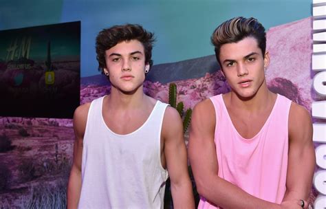 The Dolan Twins Ethan And Grayson Dye Their Beards Red And Green