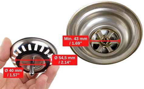 Sp Lbecken Siebk Rbchen Pack Mm Siebkorb In Edelstahl Korb