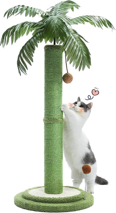 Amazon Petepela Cat Scratching Post Tall Cat Scratcher For