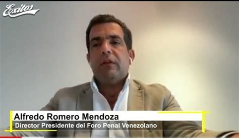 Alfredo Romero En Venezuela no se están investigando genuinamente los