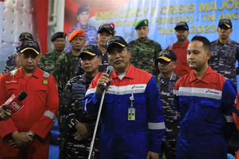 Pertamina Gandeng TNI AL Gelar Latihan Keadaan Darurat Guna Perkuat