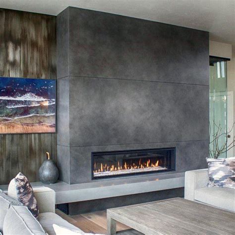 Sophisticated Gas Fireplace Designs For A Sleek Atmosphere Fireplace Modern Design Modern