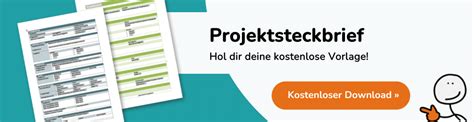 Vorlage Projektsteckbrief One Pager Für Dein Projekt Kostenlos