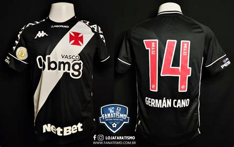 Camisa Do Vasco Oficial I Kappa G Cano Usada Em Jogo M