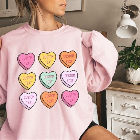 Conversation Hearts Shirt Etsy