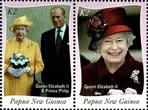 2007 PAPUA NEW Guinea Queen Elizabeth II Diamond Wedding Anniv Se ...