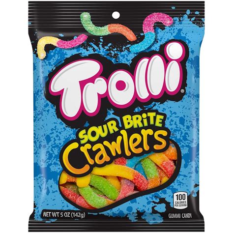 Amazon Trolli Dulces De Gomita Sour Brite Crawlers Onzas