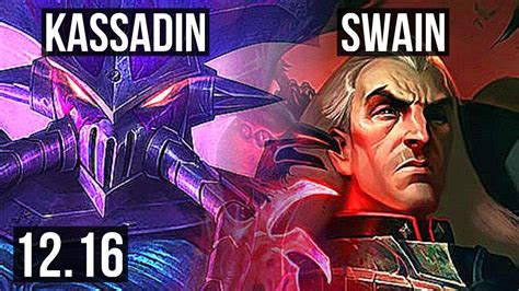 KASSADIN Vs SWAIN MID 10 0 7 1 9M Mastery 1000 Games Legendary