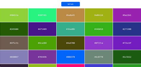 Html Color Values