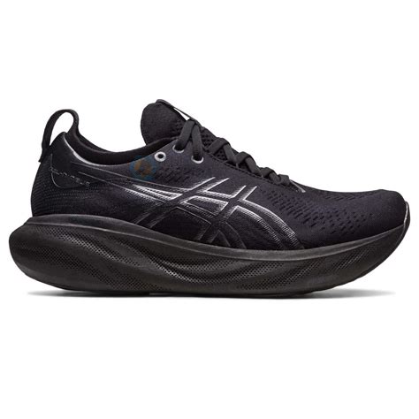 Tênis Asics Gel Nimbus 25 Masculino Preto All Black Tênis Corrida