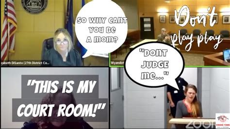 Judge Disanto This Is My Court Room Di Dont Play Play On Crime