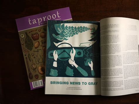taproot magazine  behance