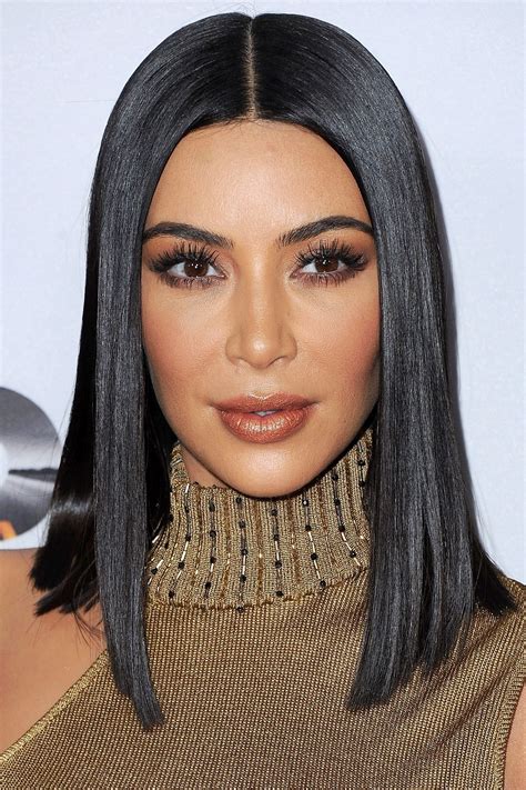 The 59 Best Celebrity Bob And Lob Haircuts Hair Kim Kardashian