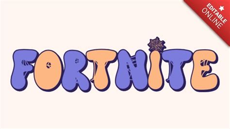 FORTNITE Font Zucca Halloween Generatore Di Effetti Di Testo