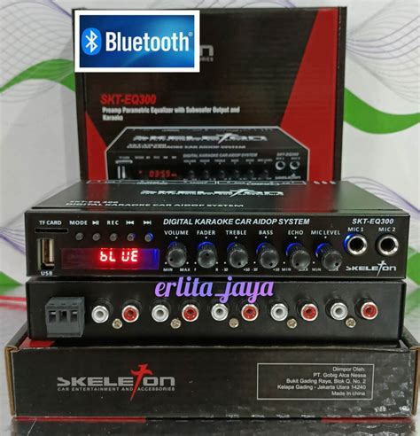 Parametrik Preamp Equalizer Skeleton Skt Eq Bisa Bluetooth Usb