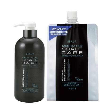 Beaua Medicated Scalp Care Shampoo 700ml 1000ml Shopee Singapore