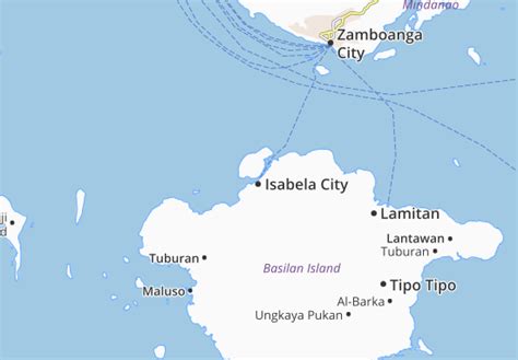 MICHELIN Isabela City map - ViaMichelin