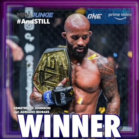 MMA Junkie On Twitter ONEFightNight10 Results Demetrious Johnson