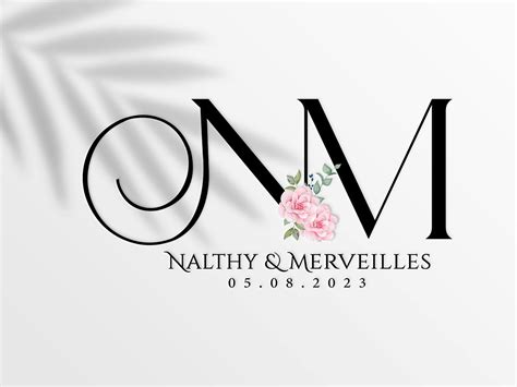 Nm Initials designs, themes, templates and downloadable graphic ...