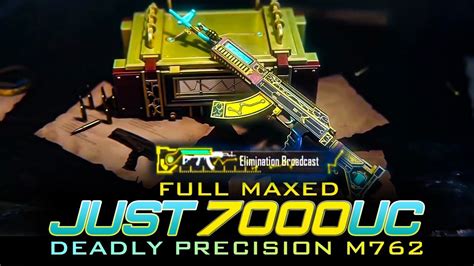 New M762 Full Maxed Just 7000 Uc Luckiest Spin 2021 Deadly Precision