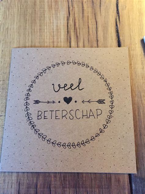 Handlettering Kaart Beterschap Beterschapskaart Kaarten Kaarten Maken Kaarten Maken