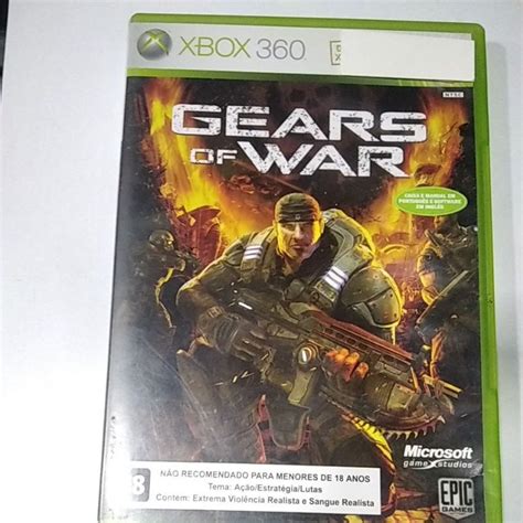 Gears Of War Limited Collector S Edition Original 360 Midia Fisica