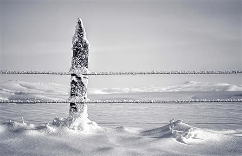 Papel de parede panorama monocromático mar neve inverno gelo