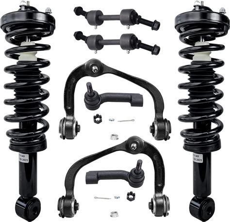 Ford F Pc Front Struts Upper Control Arms Outer Tie Rods Sway