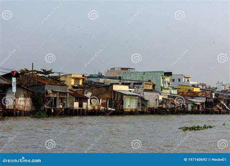 Floating Market in the Mekong Delta in Vietnam Editorial Photography ...