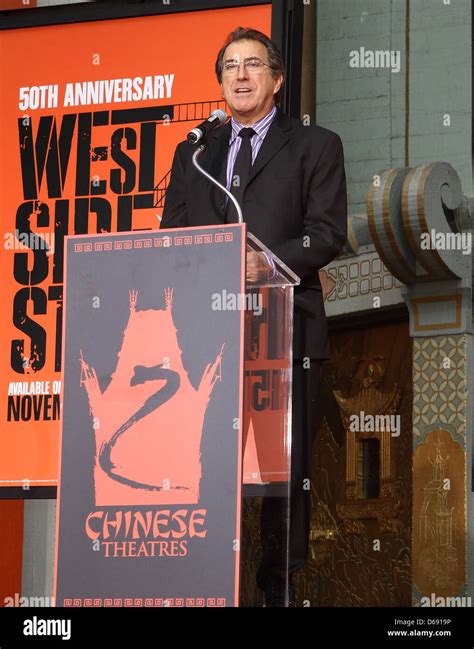 Kenny Ortega Hand And Footprint Ceremony Celebrating The 50th Anniversary Of West Side Story